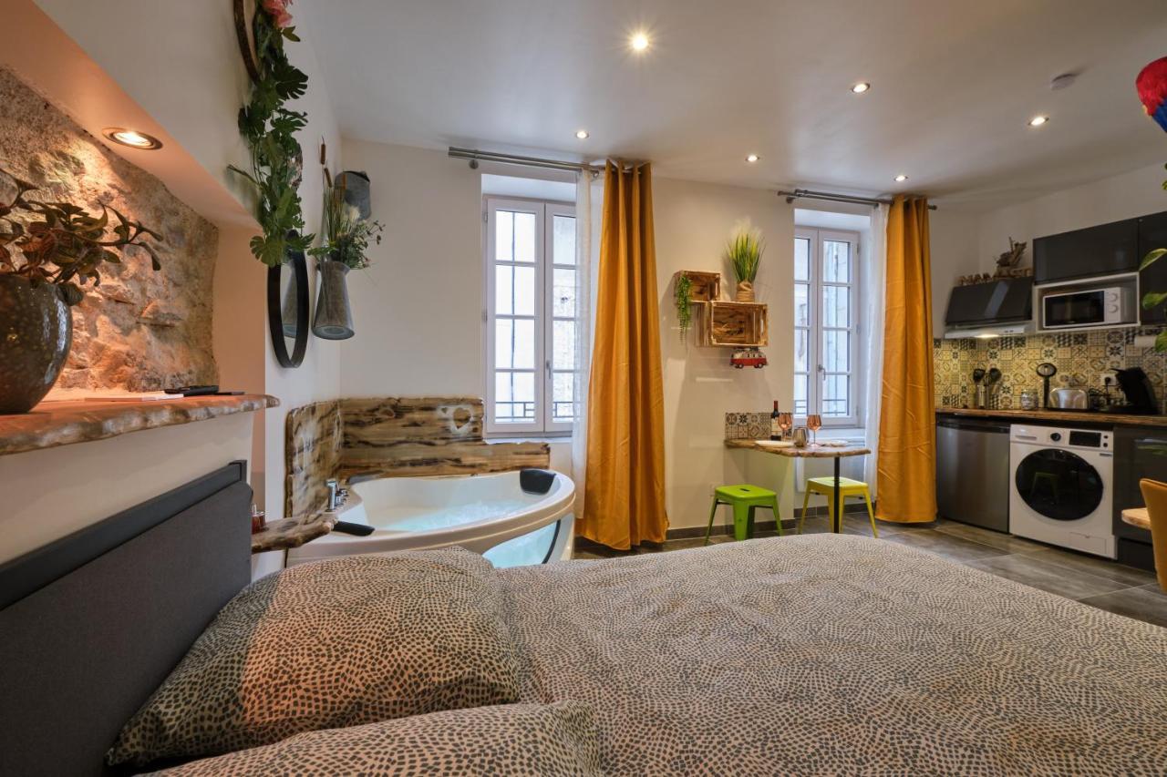 Place Carnot - Studio Tout Equipe Avec Jacuzzi Proche Toutes Commodites Каркассонн Екстер'єр фото